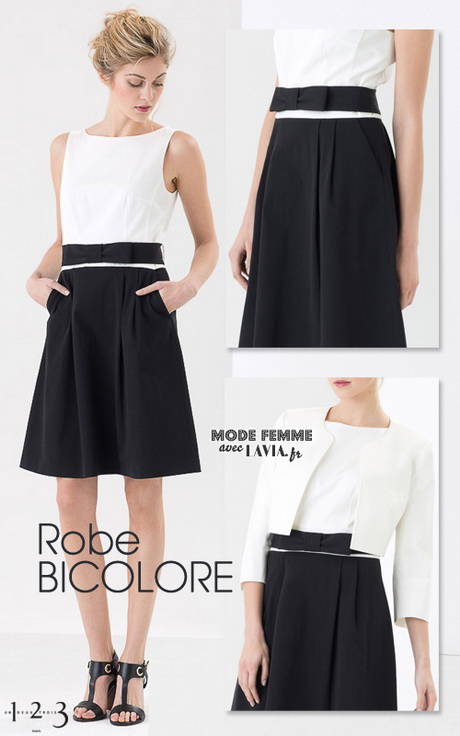 Robe bicolore noire et blanche robe-bicolore-noire-et-blanche-40_3