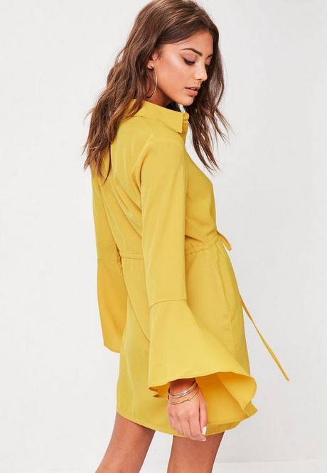 Robe chemise jaune robe-chemise-jaune-82_10