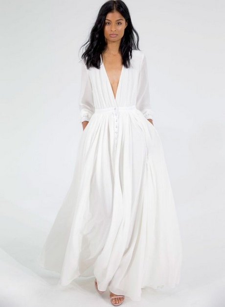 Robe chemise longue blanche robe-chemise-longue-blanche-00_6