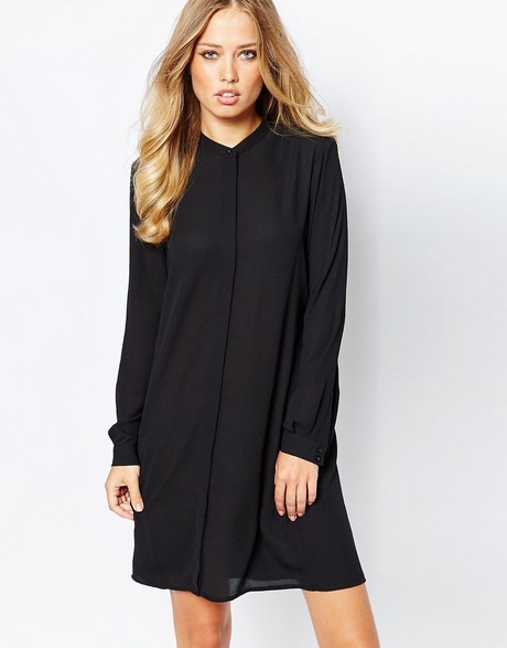 Robe chemise noire manches longues robe-chemise-noire-manches-longues-36_3