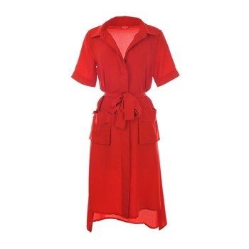 Robe chemise rouge robe-chemise-rouge-86_10