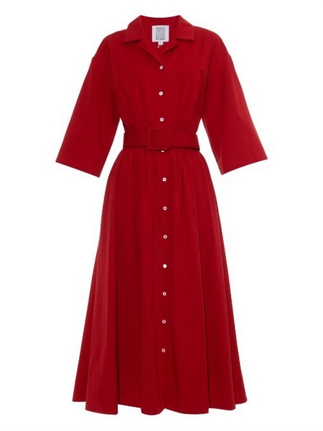 Robe chemise rouge robe-chemise-rouge-86_11