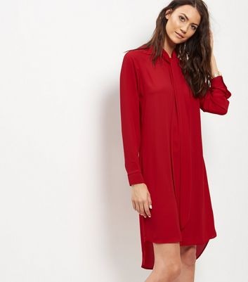 Robe chemise rouge robe-chemise-rouge-86_7