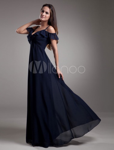 Robe habillée bleu marine robe-habille-bleu-marine-55_14