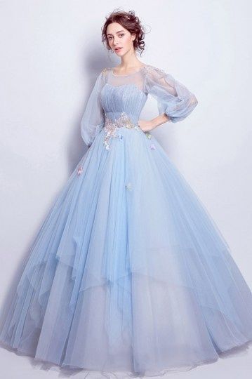 Robe de princesse bleu robe-de-princesse-bleu-14_17