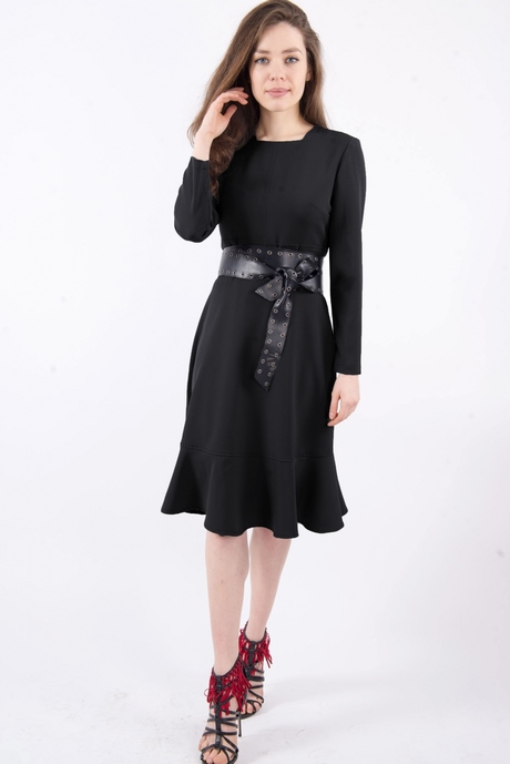 Robe noire longue droite robe-noire-longue-droite-08_14