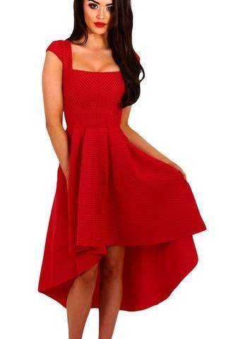Robe rouge courte devant longue derriere robe-rouge-courte-devant-longue-derriere-96_5