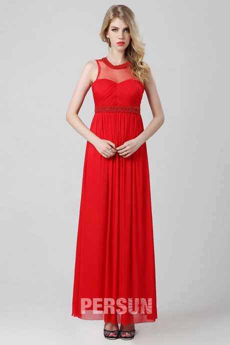 Robe rouge simple robe-rouge-simple-86_3