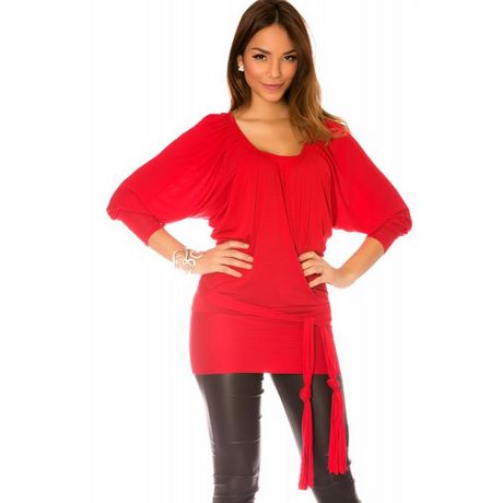 Tunique longue rouge femme tunique-longue-rouge-femme-35