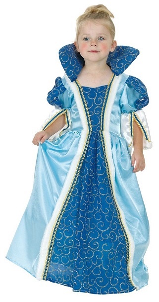 Deguisement princesse bleu