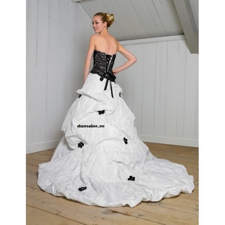 Robe de mariée blanche et noir robe-de-marie-blanche-et-noir-12_9
