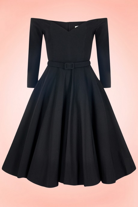 Robe noire années 50
