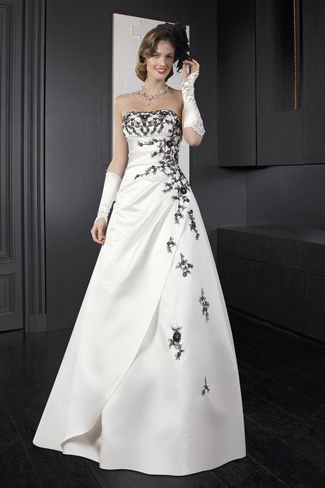 Robe de mariée bustier noir et blanc robe-de-mariee-bustier-noir-et-blanc-02_13