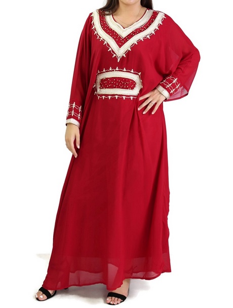 Robe rouge avec manche robe-rouge-avec-manche-77_3