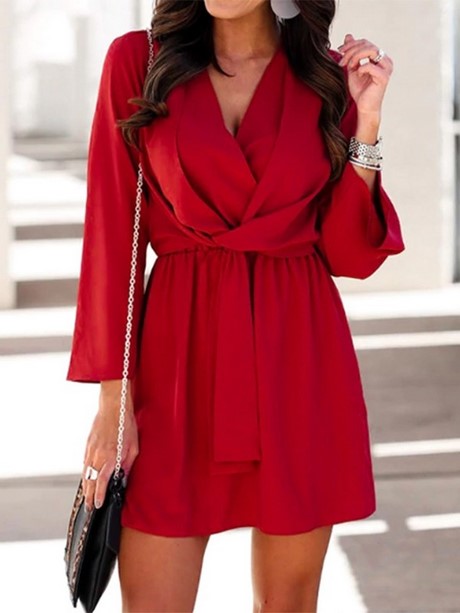 Robe rouge une manche robe-rouge-une-manche-54_5