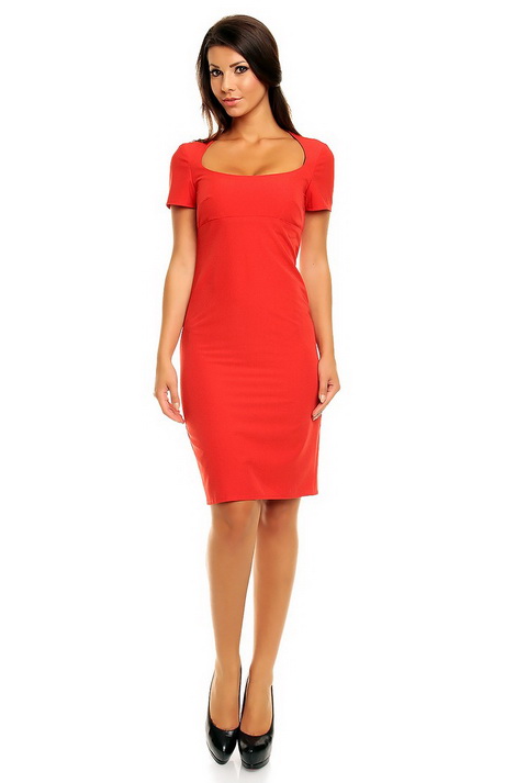 Robe droite rouge robe-droite-rouge-90_4