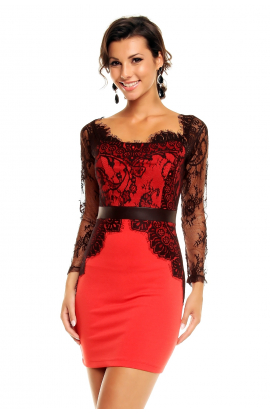 Robe rouge classe robe-rouge-classe-39_8