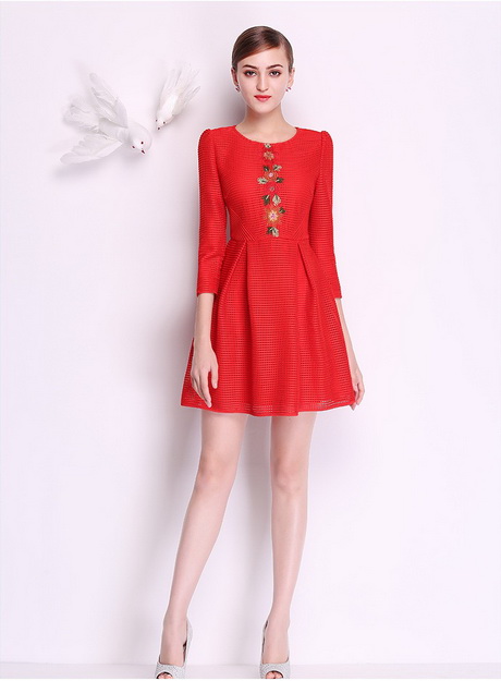 Robe rouge habillée robe-rouge-habille-07_10