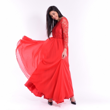Robe avec dentelle rouge robe-avec-dentelle-rouge-51