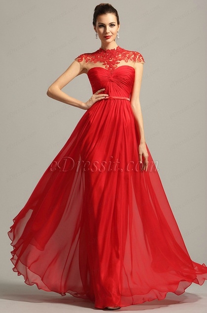 Robe de soiree en dentelle rouge robe-de-soiree-en-dentelle-rouge-71_15