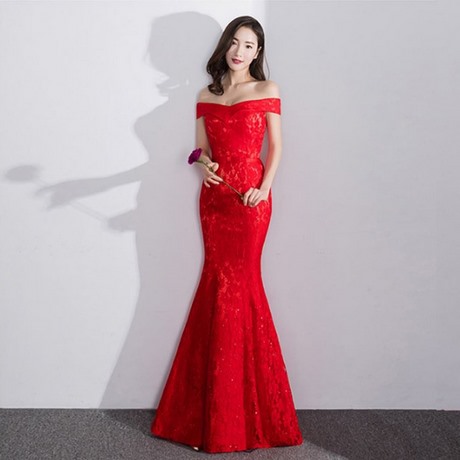 Robe de soirée longue dentelle rouge robe-de-soiree-longue-dentelle-rouge-03_7