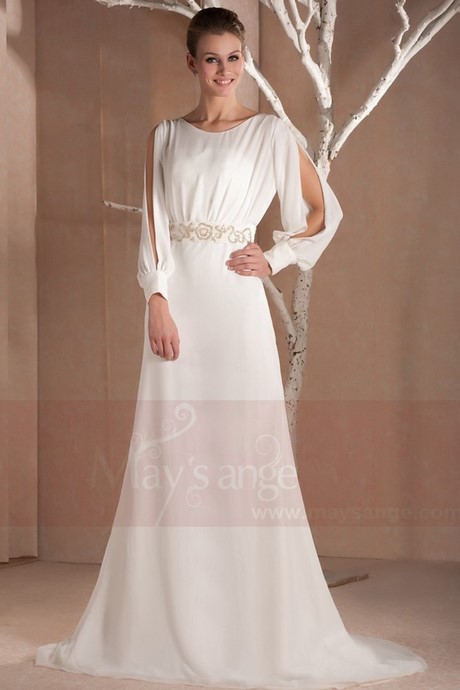 Robe longue blanche hiver robe-longue-blanche-hiver-98_7