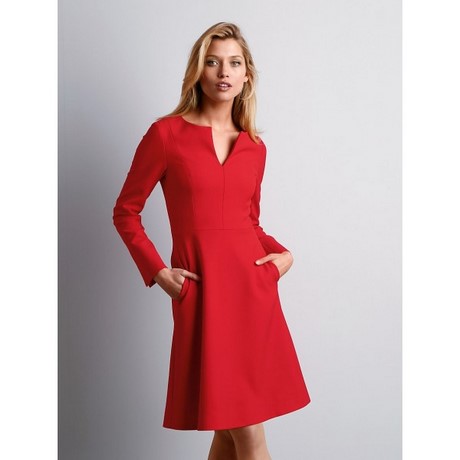 Robe manches longues rouge robe-manches-longues-rouge-32_13