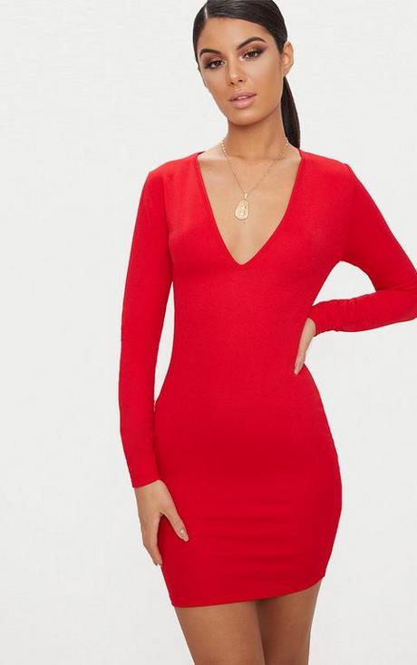 Robe manches longues rouge robe-manches-longues-rouge-32_9