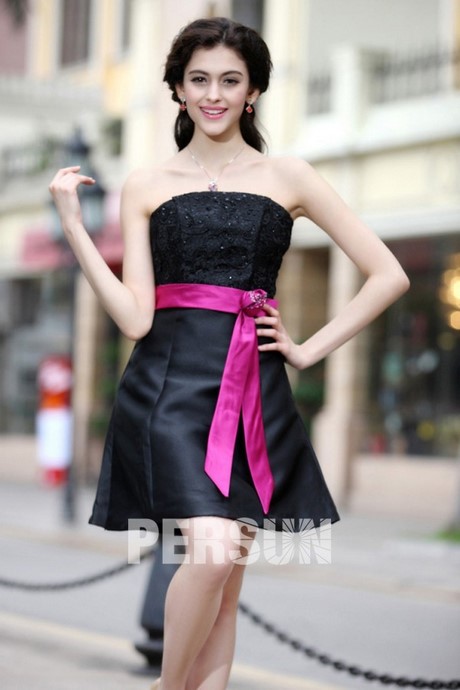 Robe noir et rose fushia robe-noir-et-rose-fushia-46_12
