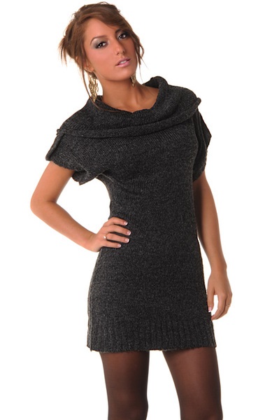 Robe pull manches courtes robe-pull-manches-courtes-86_2