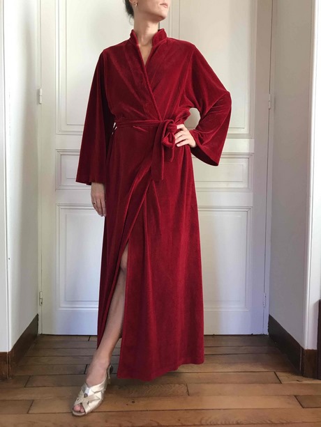Robe en velours rouge robe-en-velours-rouge-89