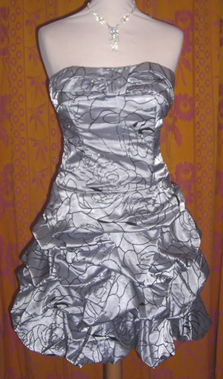 Robe bustier argentée robe-bustier-argente-37_12