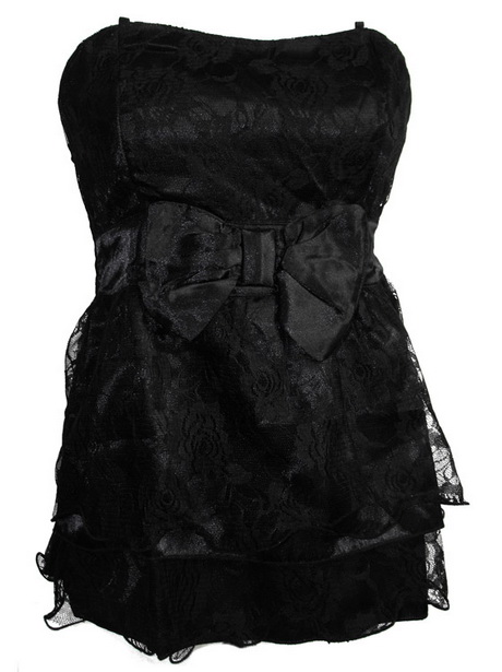 Robe bustier courte noire robe-bustier-courte-noire-45_10