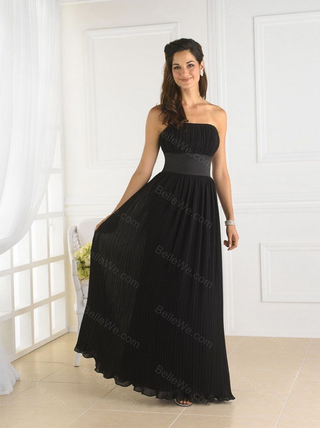 Robe bustier longue noir robe-bustier-longue-noir-80_6