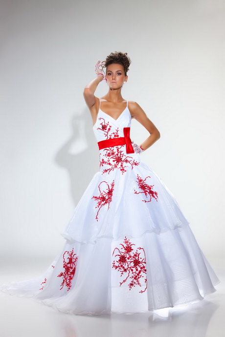 Robe de mariage rouge et blanche robe-de-mariage-rouge-et-blanche-84_12