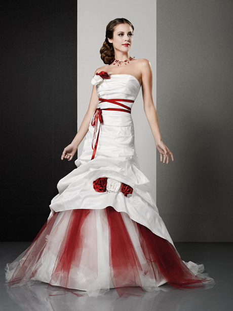 Robe de mariage rouge et blanche robe-de-mariage-rouge-et-blanche-84_14