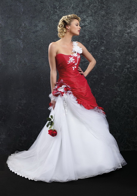 Robe de mariage rouge et blanche robe-de-mariage-rouge-et-blanche-84_19
