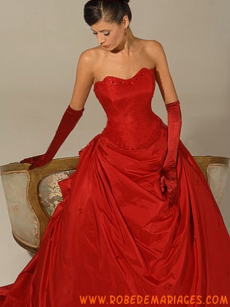 Robe de marier rouge robe-de-marier-rouge-42_18