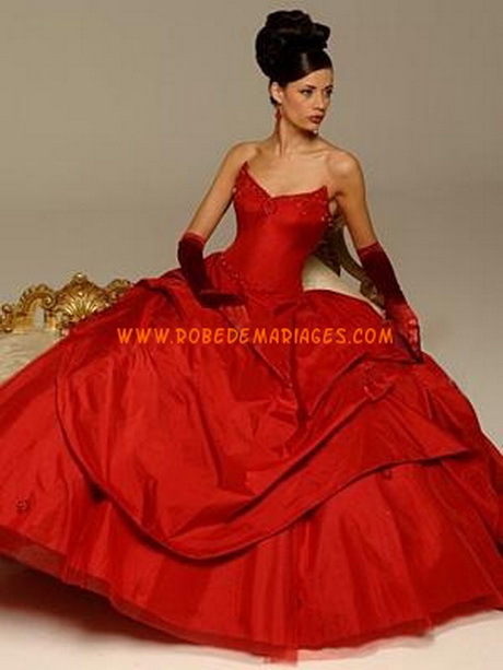 Robe de marier rouge robe-de-marier-rouge-42_7