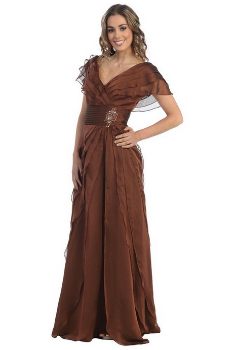 Robe de soiree marron robe-de-soiree-marron-86_7