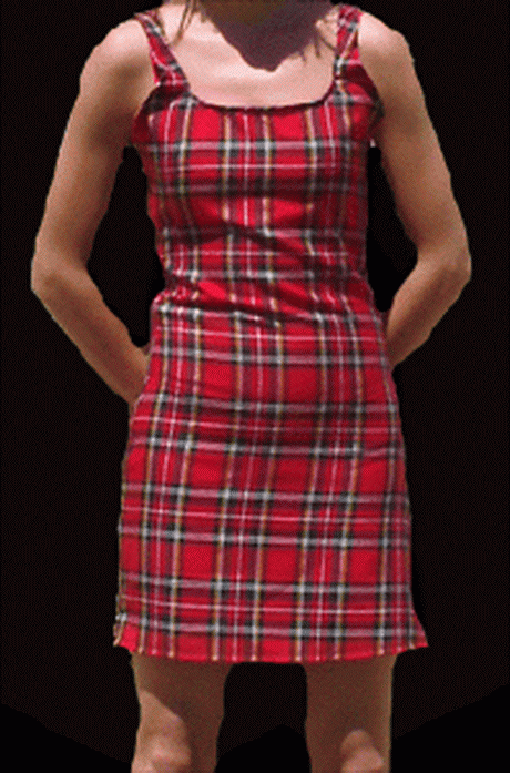 Robe ecossaise rouge robe-ecossaise-rouge-19