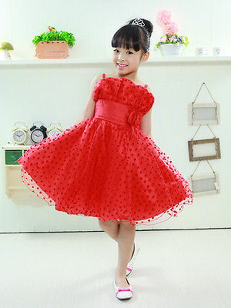 Robe fille rouge robe-fille-rouge-48