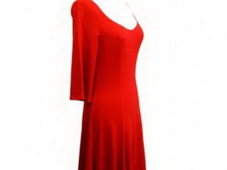 Robe rouge évasée robe-rouge-vase-47_5