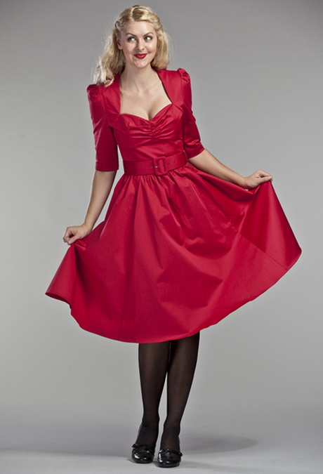 Robe vintage rouge robe-vintage-rouge-83_4