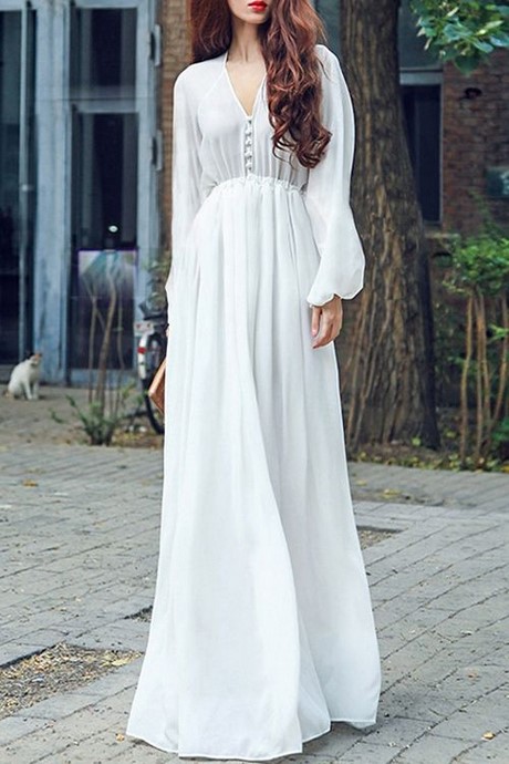 Robe blanche longue fluide robe-blanche-longue-fluide-52_10