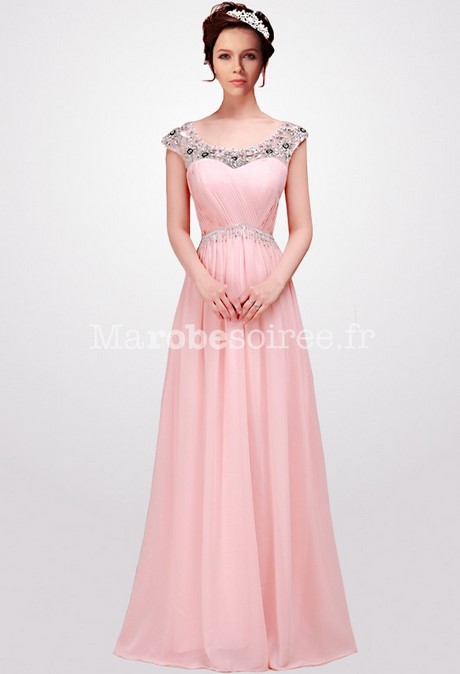 Robe cocktail longue mariage