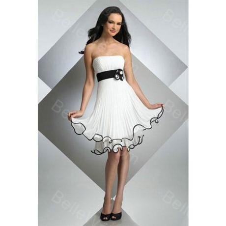 Robe de mariée courte noire et blanche robe-de-marie-courte-noire-et-blanche-90_6