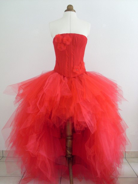 Robe de mariée courte rouge robe-de-marie-courte-rouge-68_19