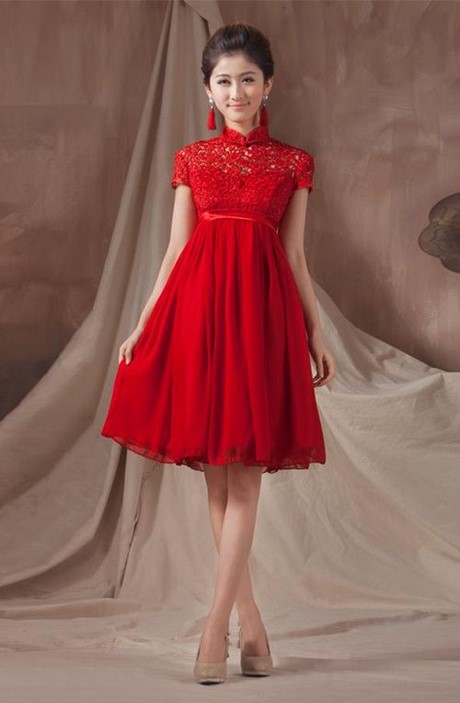 Robe de mariée courte rouge robe-de-marie-courte-rouge-68_6