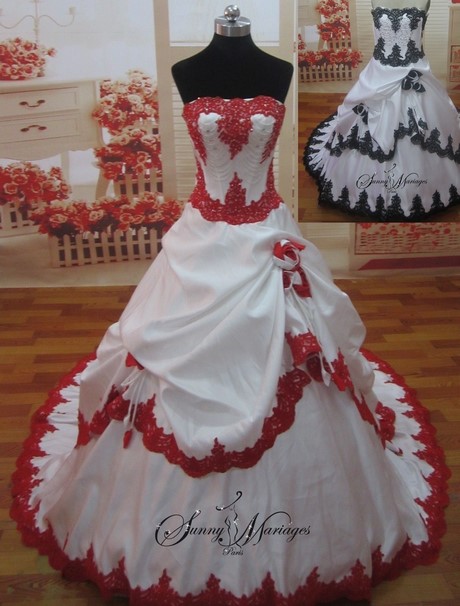 Robe de mariée rouge et blanche robe-de-marie-rouge-et-blanche-88_9